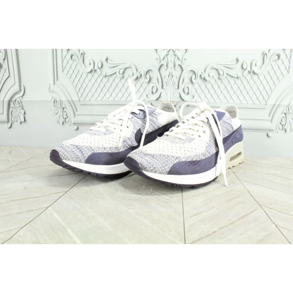 *Nike Air Max Women's White Purple Mesh Breathable Sneaker Shoes Size 10 Inch - Picture 2 of 9